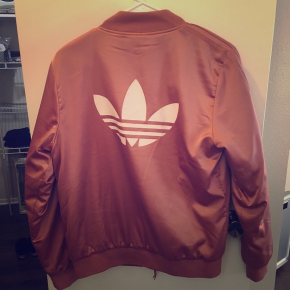 adidas rose bomber jacket